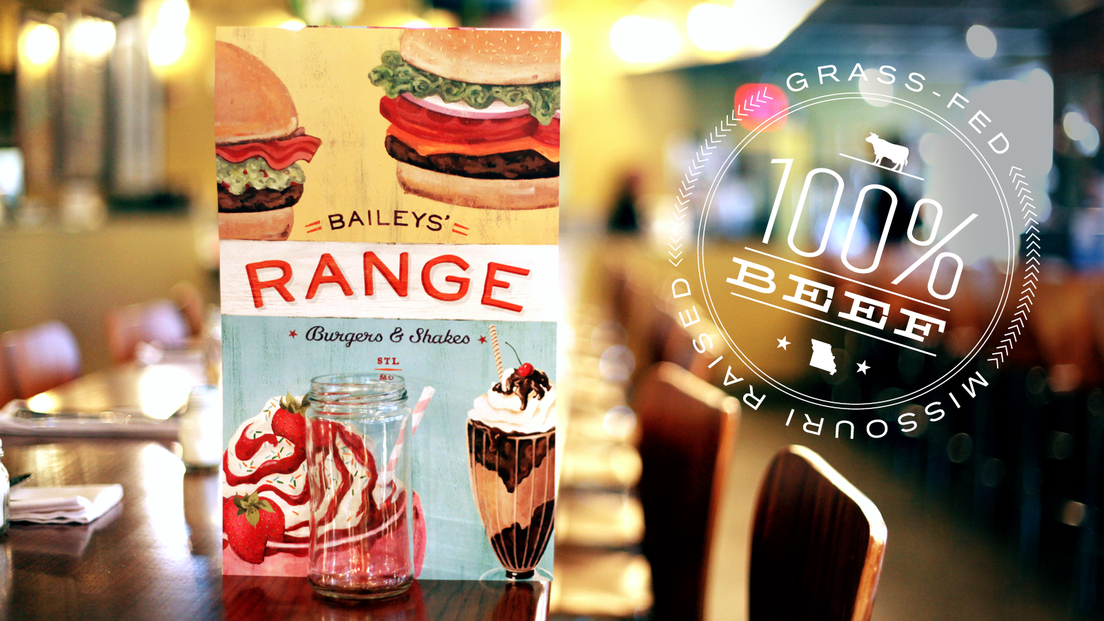 Baileys' Range Menu and Window