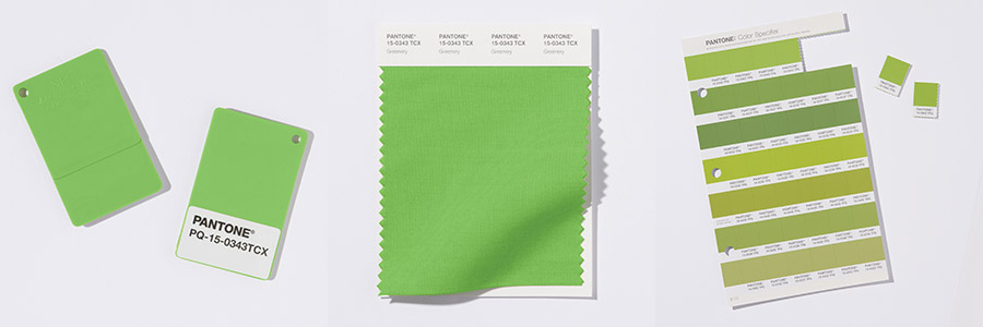 Pantone Color of the Year Swatches