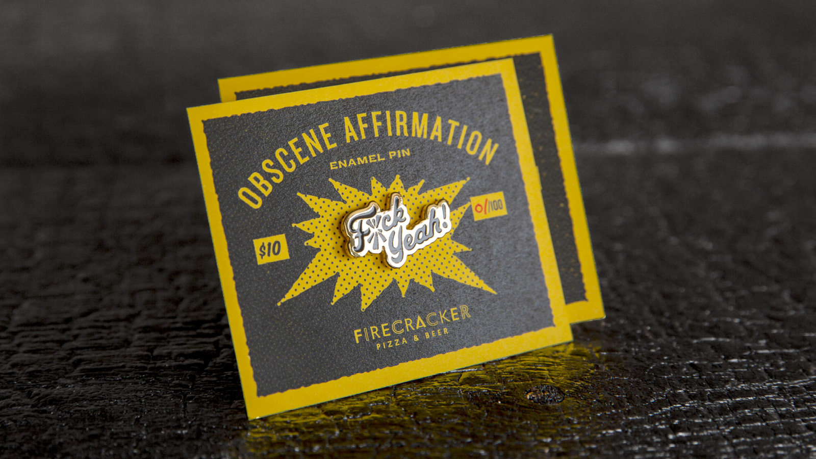 Photo of Firecracker Pizza Fuck Yeah Button