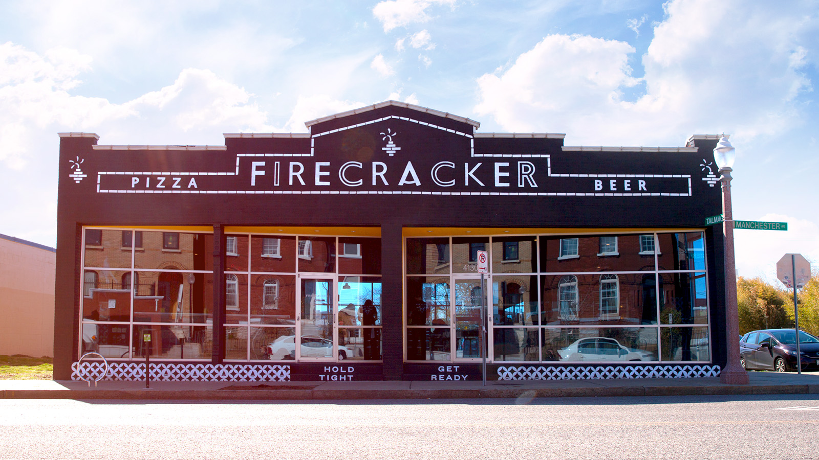 Photo of Firecracker Pizza Handpainted Signage
